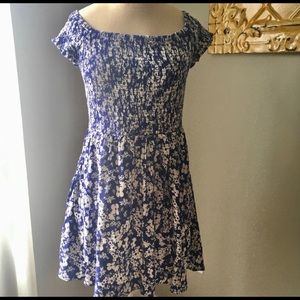 Flora blue dress